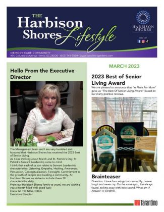 Memory Care Current Newsletter