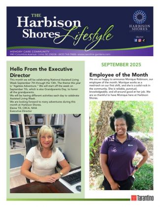Memory Care Current Newsletter