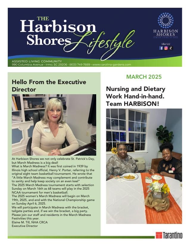 Assisted Living Current Newsletter