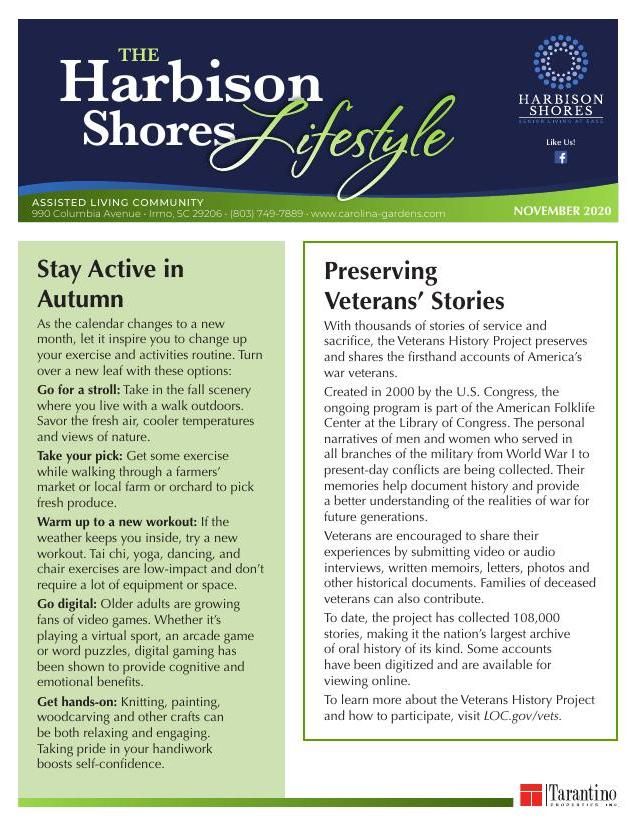 Harbison Shores » Newsletter & Blog