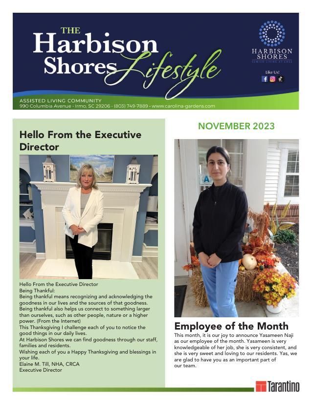 Assisted Living Current Newsletter