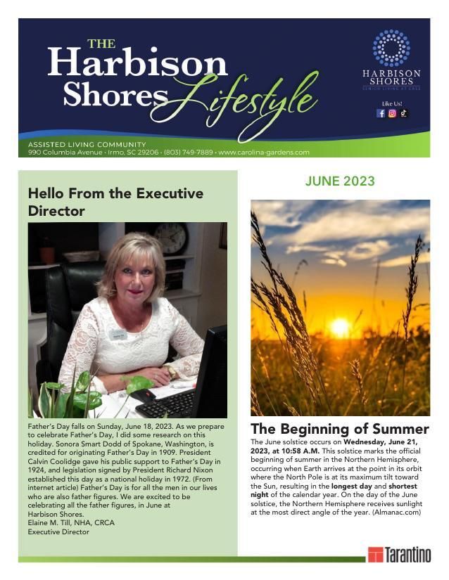 Assisted Living Current Newsletter