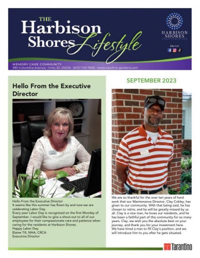Memory Care Current Newsletter